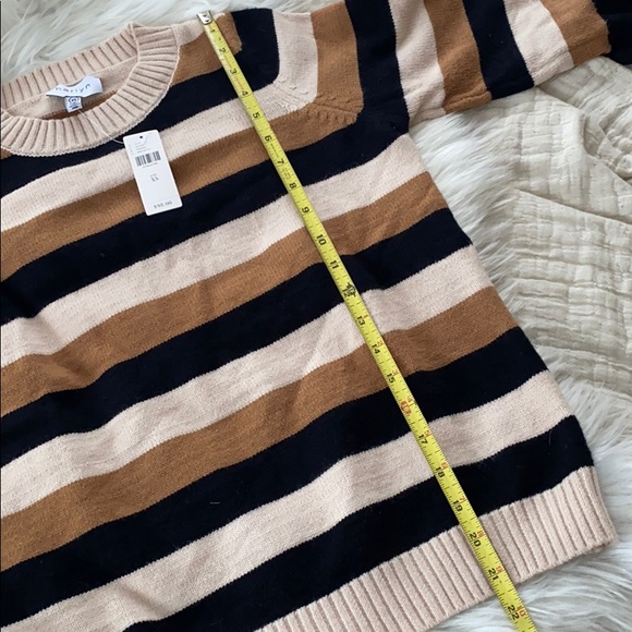 A n t h r o p o l o g i e • Striped bell sweater - Picture 7 of 8